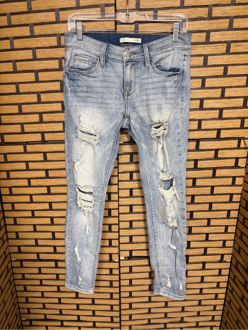 Daytrip lynx ankle skinny jeans size 27